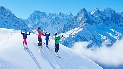 February: the family ski trip